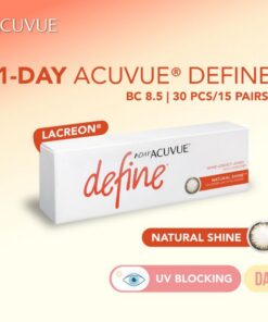 1day acuvue define Natural Shine contact lenses