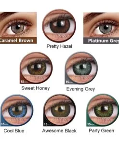 COLOURVUE BigEyes 3Months Lenses
