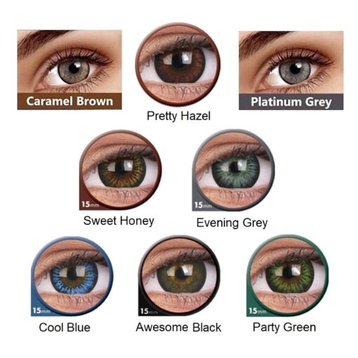 COLOURVUE BigEyes 3Months Lenses