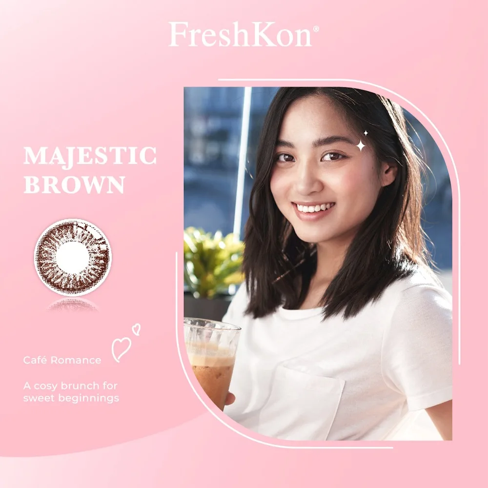 FreshKon Alluring Eyes Majestic Brown FreshKon Alluring Eyes Majestic Brown