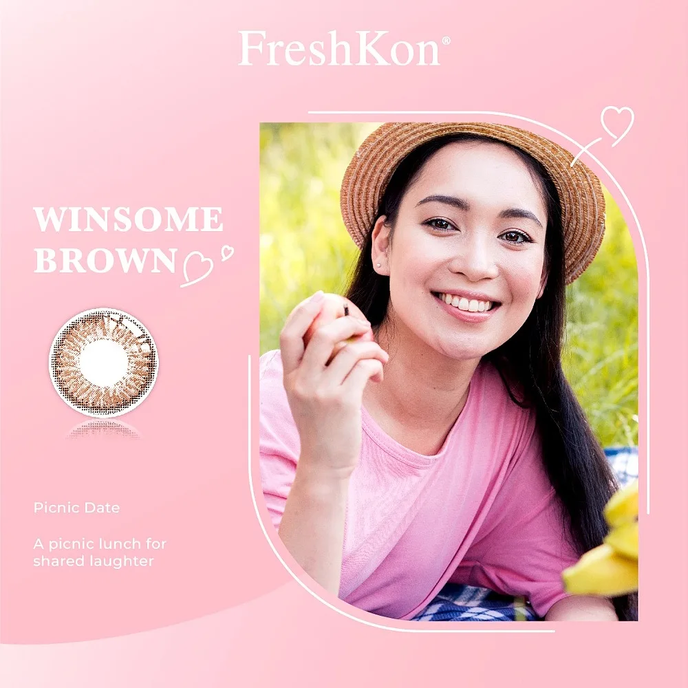 FreshKon Alluring Eyes Winsome Brown FreshKon Alluring Eyes Winsome Brown