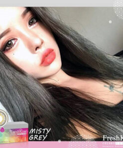 FreshKon Colors Fusion Misty Grey Monthly Coloured Contact Lenses