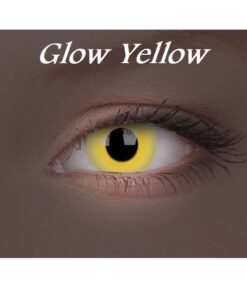 Colourvue Crazy Lens Glow Yellow