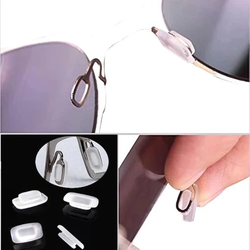 Push-In Rectangle Silicone Nose Pads
