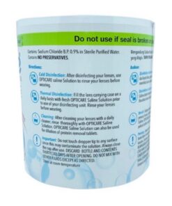 Opticare Normal Saline Solution 500ml