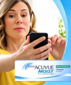 1-Day Acuvue Moist Multifocal Contact Lenses for Presbyopia