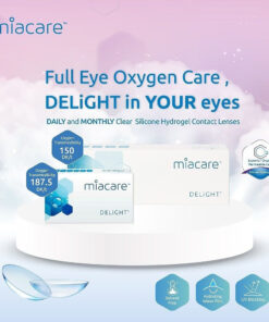 Miacare Monthly Clear Silicone Hydrogel Lens