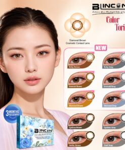 Blincon Color Toric Cosmetic Contact Lenses for Astigmatism