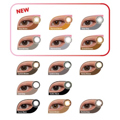 Blincon Color Toric RX Order Cosmetic Lenses