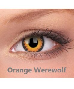 Colourvue Crazy Lens Orange Werewolf