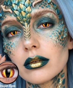 Dragon Eyes Halloween Prescription Crazy Lenses