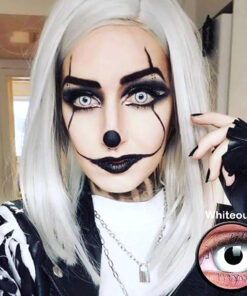 Holloween WhiteOut Monthly Costume Lenses