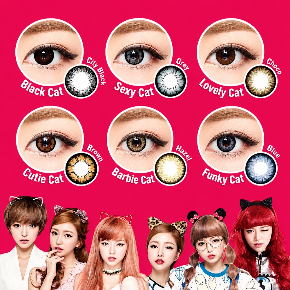 Geolica Holicat Colored Lenses Geolica Holicat Colored Lenses