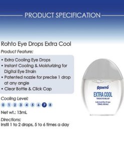 Rohto Extra COOL Lens Drops