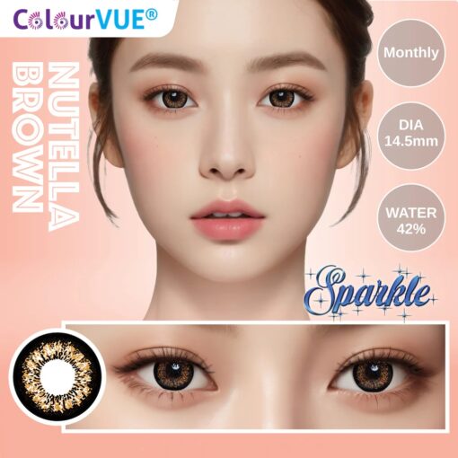 ColourVUE Sparkles Nutella Brown Color