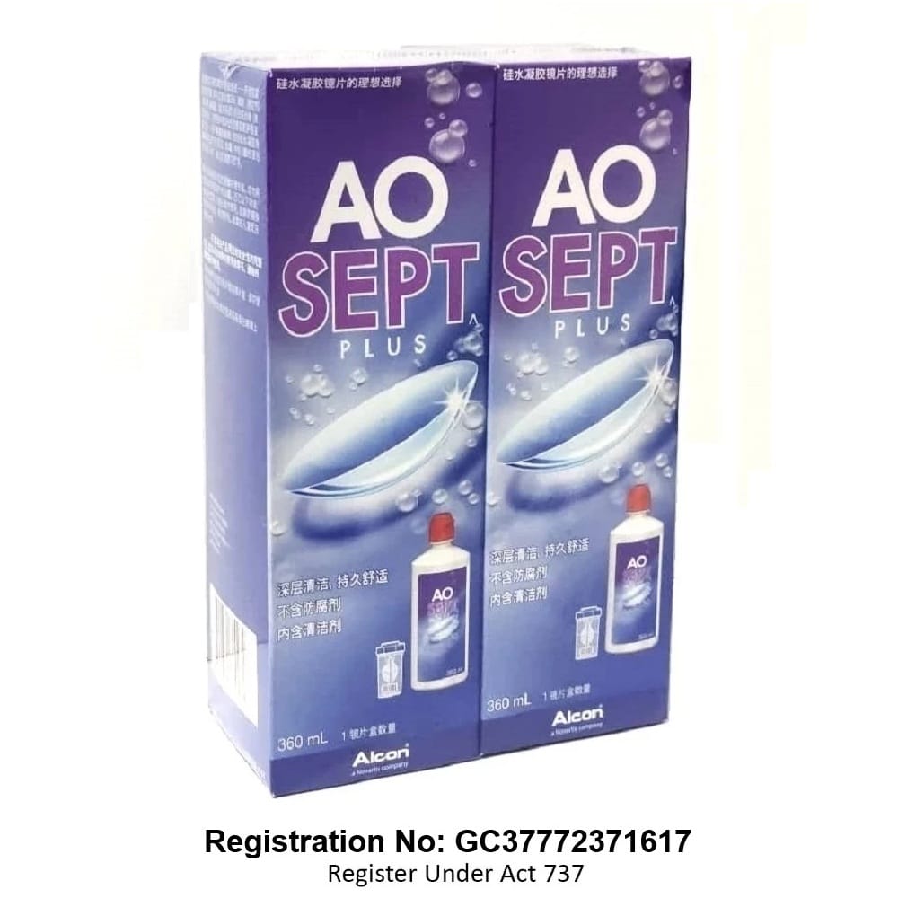 Aosept Plus Contact Lens Care Solution Aosept Plus Contact Lens Care Solution