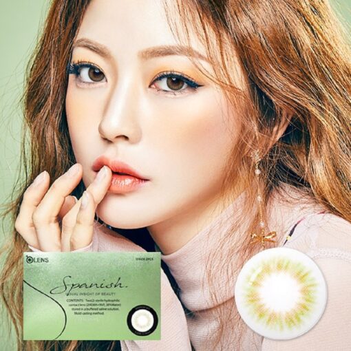 SPANISH REAL OLIVE LENS