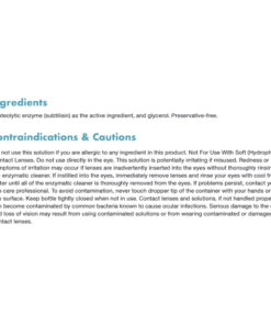 Bausch & Lomb Boston One Step Liquid Enzymatic