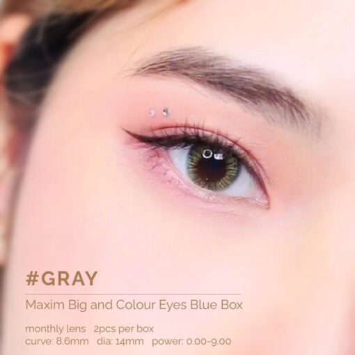 Maxim Big and Color Eyes Blue Box Gray