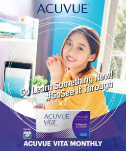 ACUVUE® VITA® monthly contact lenses