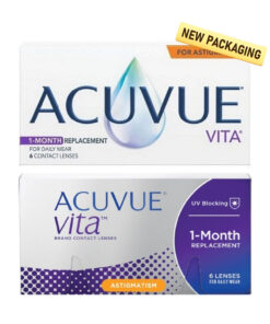 Acuvue Vita for Astigmatism Contact Lenses New Packaging