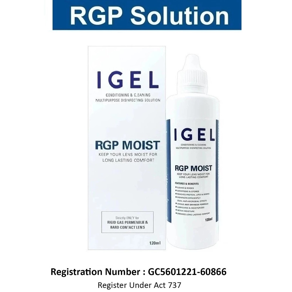 IGEL RGP Moist Disinfecting Solution 120ml IGEL RGP Moist Disinfecting Solution 120ml