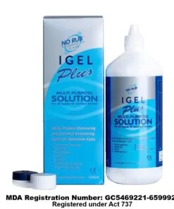 Igel Plus Contact Lenses Multipurpose Solution