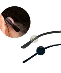 Full Circle Round Shape Anti-slip Ear Hook 1 pair