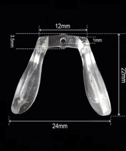 Single-hole screw-in joint bridge Nose Pad
