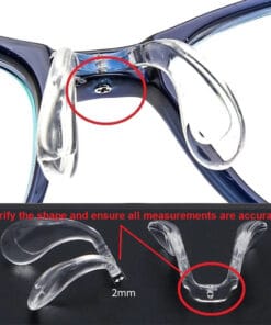 ONE-PIECE Saddle Nose Pads Screw-In