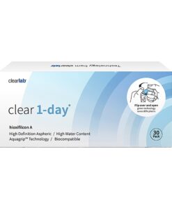 Clearlab Clear 1-Day Contact Lenses