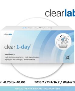 Clearlab Clear 1-Day Contact Lenses 30s