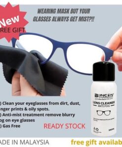 Blincon Lens Cleaner Anti Fog Spray