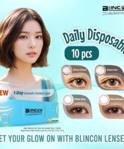 Blincon Shine 1 Day Cosmetic Color Daily Disposable Contact Lenses