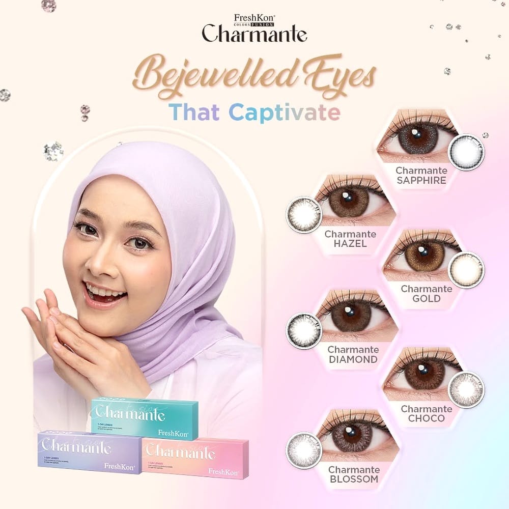Freshkon Charmante 1Day Colored Contact Lenses Freshkon Charmante 1Day Colored Contact Lenses