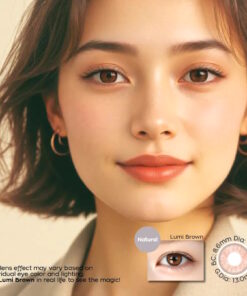 Maxivue Natural Lumi Brown Monthly