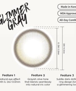 Monthly Natural Glimmer Gray