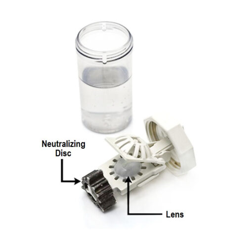 CibaVision AOSept Neutraliser Catalytic Disc Vertical Contact Lens Case