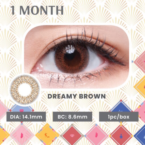 Eye Secret Monthly Color Dreamy Brown