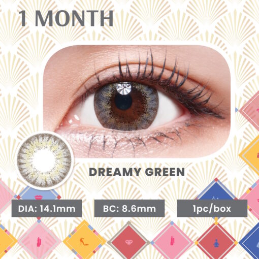 Eye Secret Monthly Color Dreamy Green