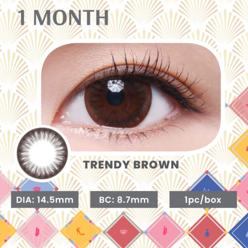 Eye Secret Monthly Color Trendy Brown