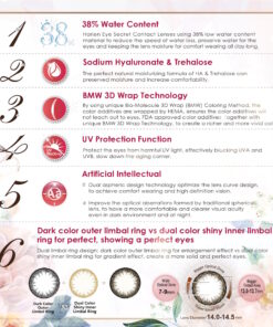 Horien Eye Secret Daily 38% Color Contact Lenses