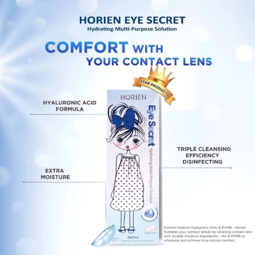 Horien Eye Secret Multi-Purpose Solution