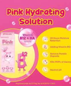 Horien Hydron Pink Hydrating Multipurpose Solution + Vitamin B12 360ml