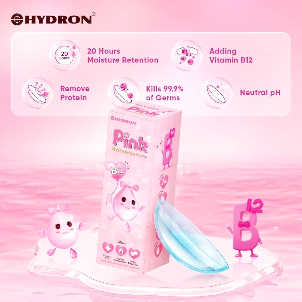 Hydron Pink Hydrating Multipurpose Solution