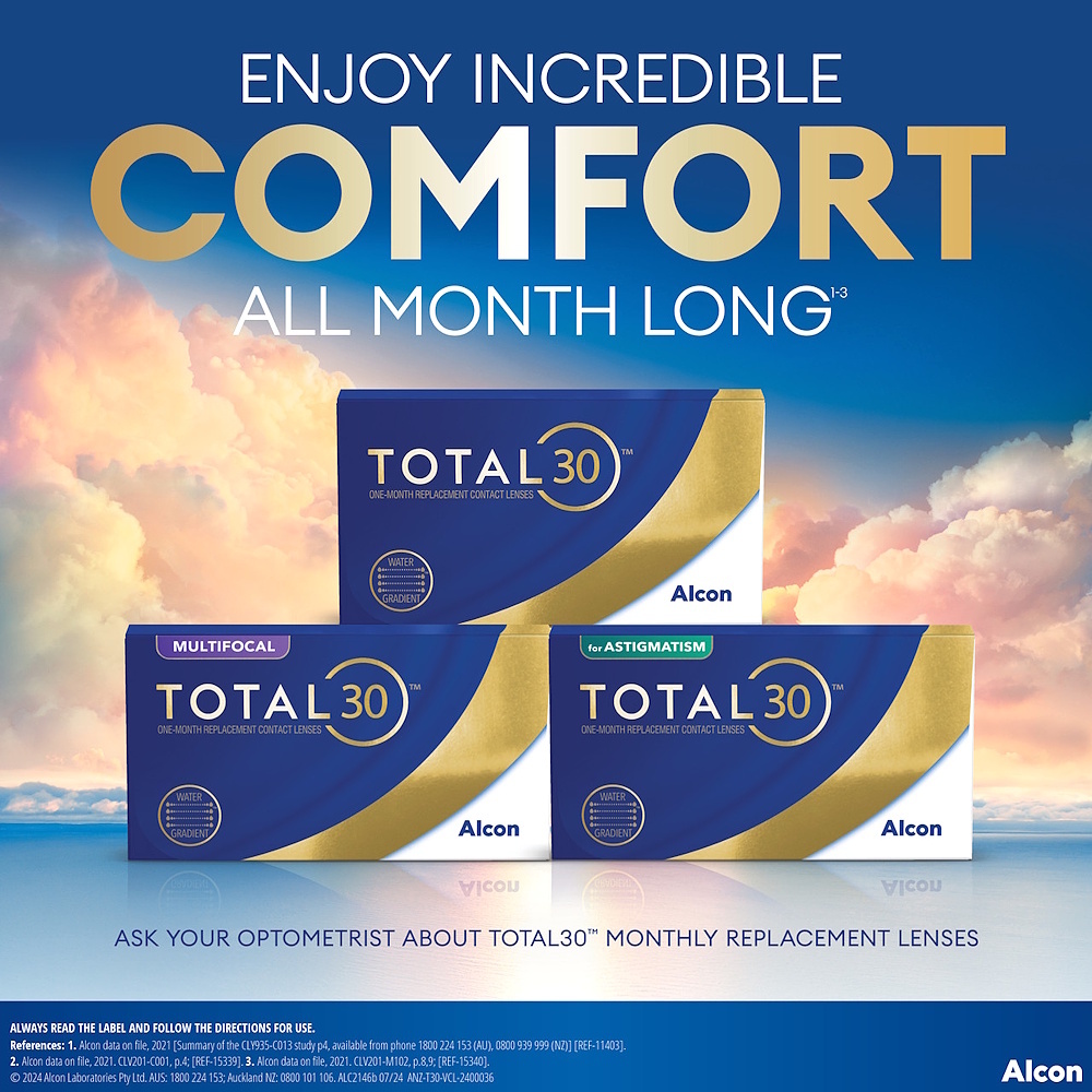 Alcon TOTAL30 for Astigmatism Monthly Lenses Alcon TOTAL30 for Astigmatism Monthly Lenses