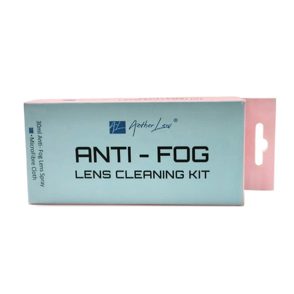 Aether Lens Anti-Fog Lens Spray Cleaning Kit 30ml FOC Microfibre Lens Cloth Aether Lens Anti-Fog Lens Spray Cleaning Kit 30ml FOC Microfibre Lens Cloth