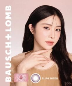 Bausch + Lomb Lacelle Monthly Plum Sheen Color