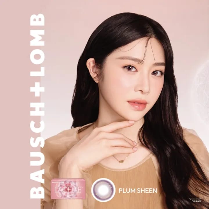 Bausch + Lomb Lacelle Monthly Plum Sheen Color Bausch + Lomb Lacelle Monthly Plum Sheen Color
