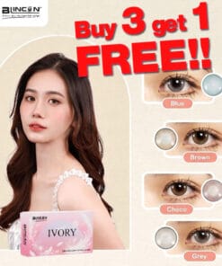 Blincon Ivory Color Lenses Buy 3 free 1